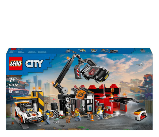 LEGO City 60472 Złomowisko z samochodami - 1284123 - zdjęcie